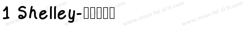 1 Shelley字体转换